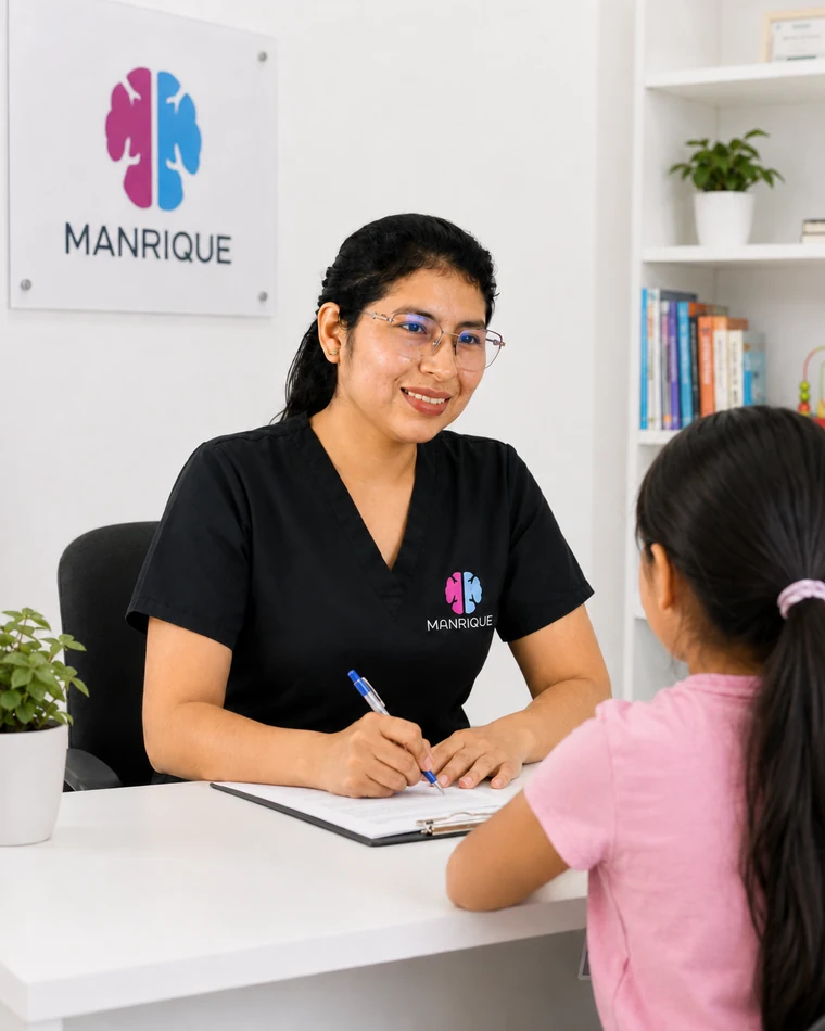 Evaluaciones Individuales - sesión con psicólogo del Centro Manrique Abanza