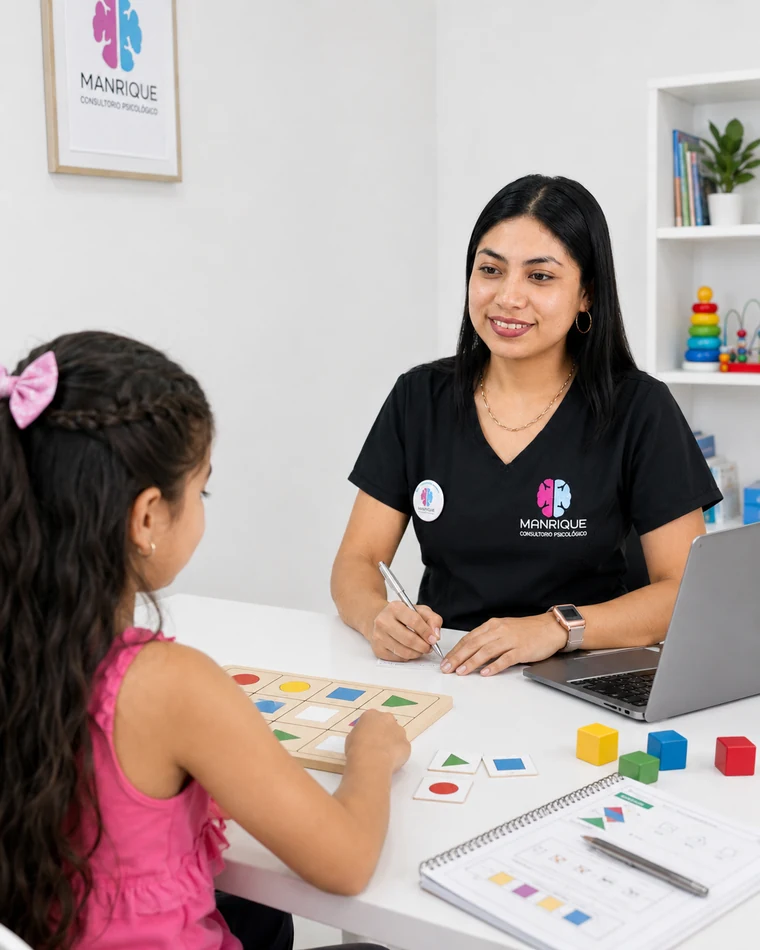 Evaluaciones Neuropsicológicas - sesión con psicólogo del Centro Manrique Abanza