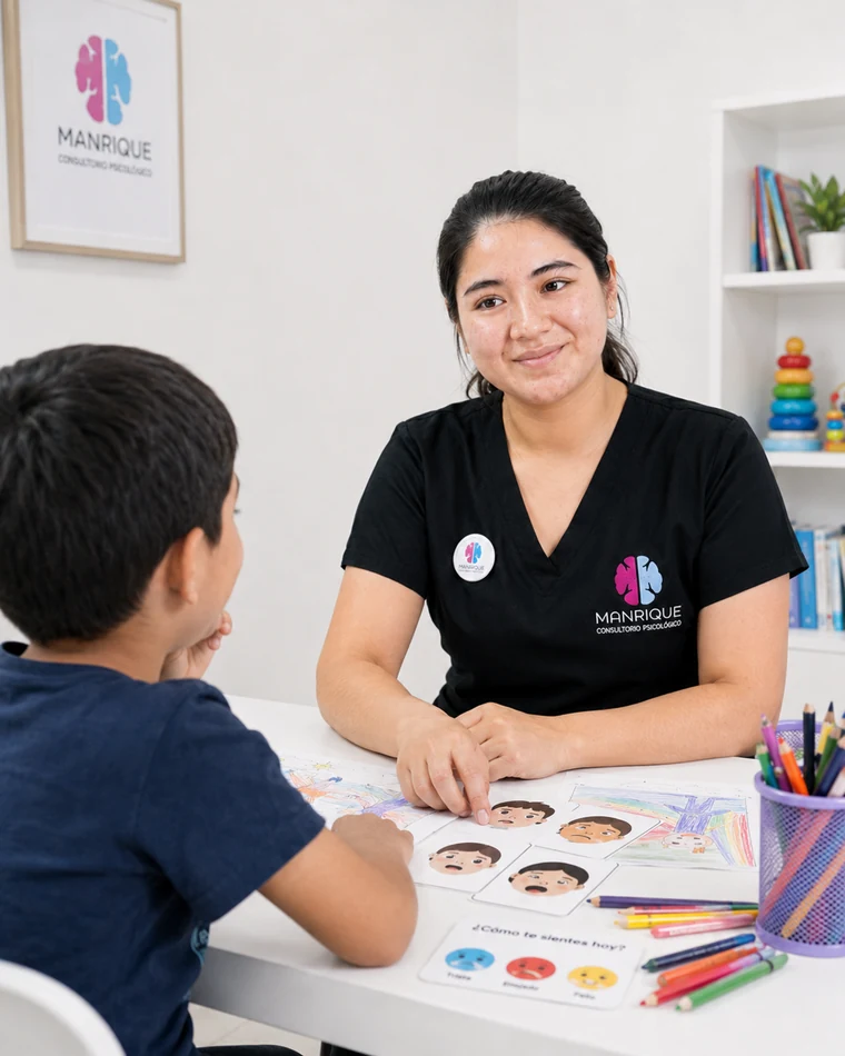 Terapia Emocional - sesión con psicólogo del Centro Manrique Abanza