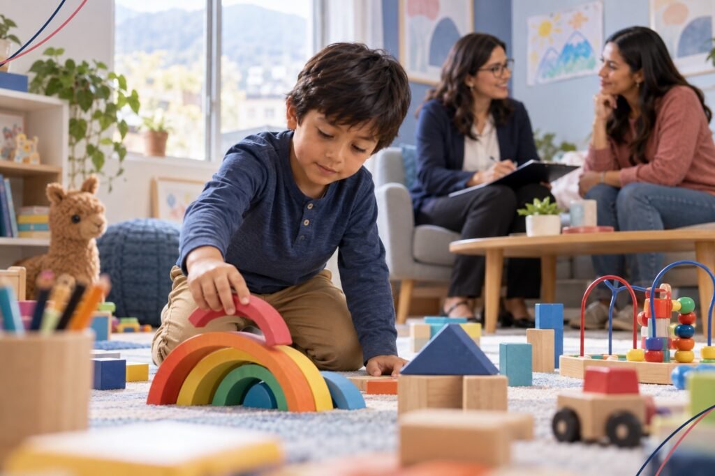 Imagen ilustrativa: Diferencia entre TDAH, TEA y "es solo un niño activo": tabla clínica